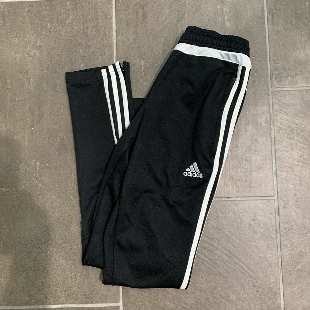Adidas Youth 3 Stripe Track Pants